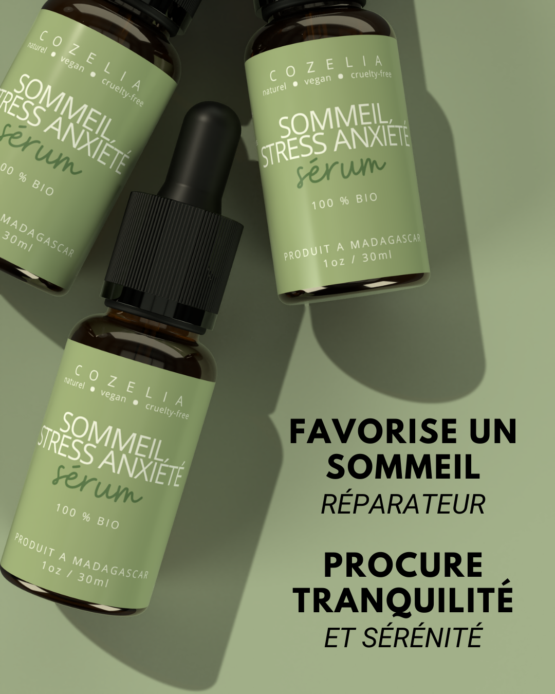 Sérum Sommeil, Stress & Anxiété - 30ml