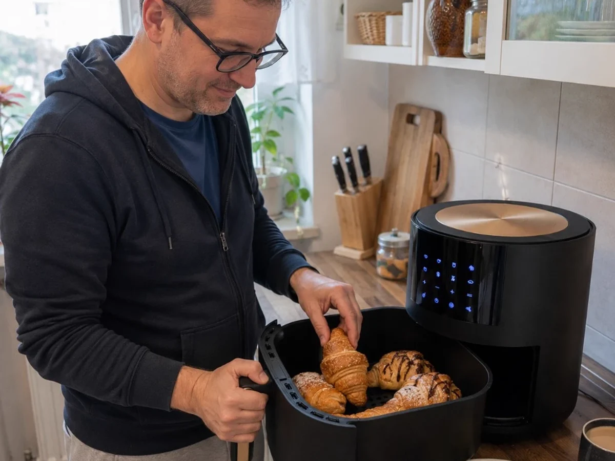 Crispora XXL přední produkt a pohled na košík