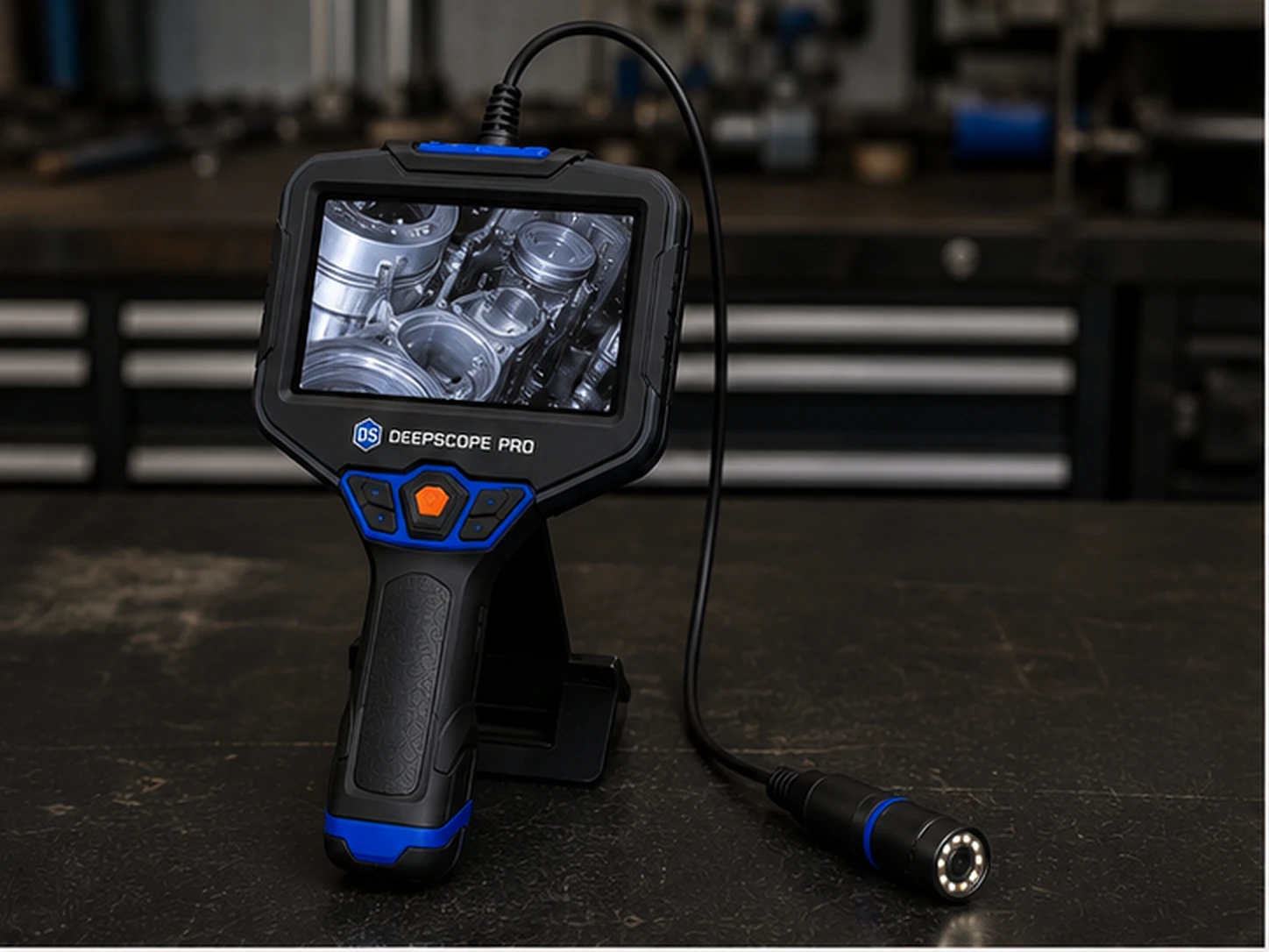 DeepScope Pro cu afișaj IPS LED și construcție premium