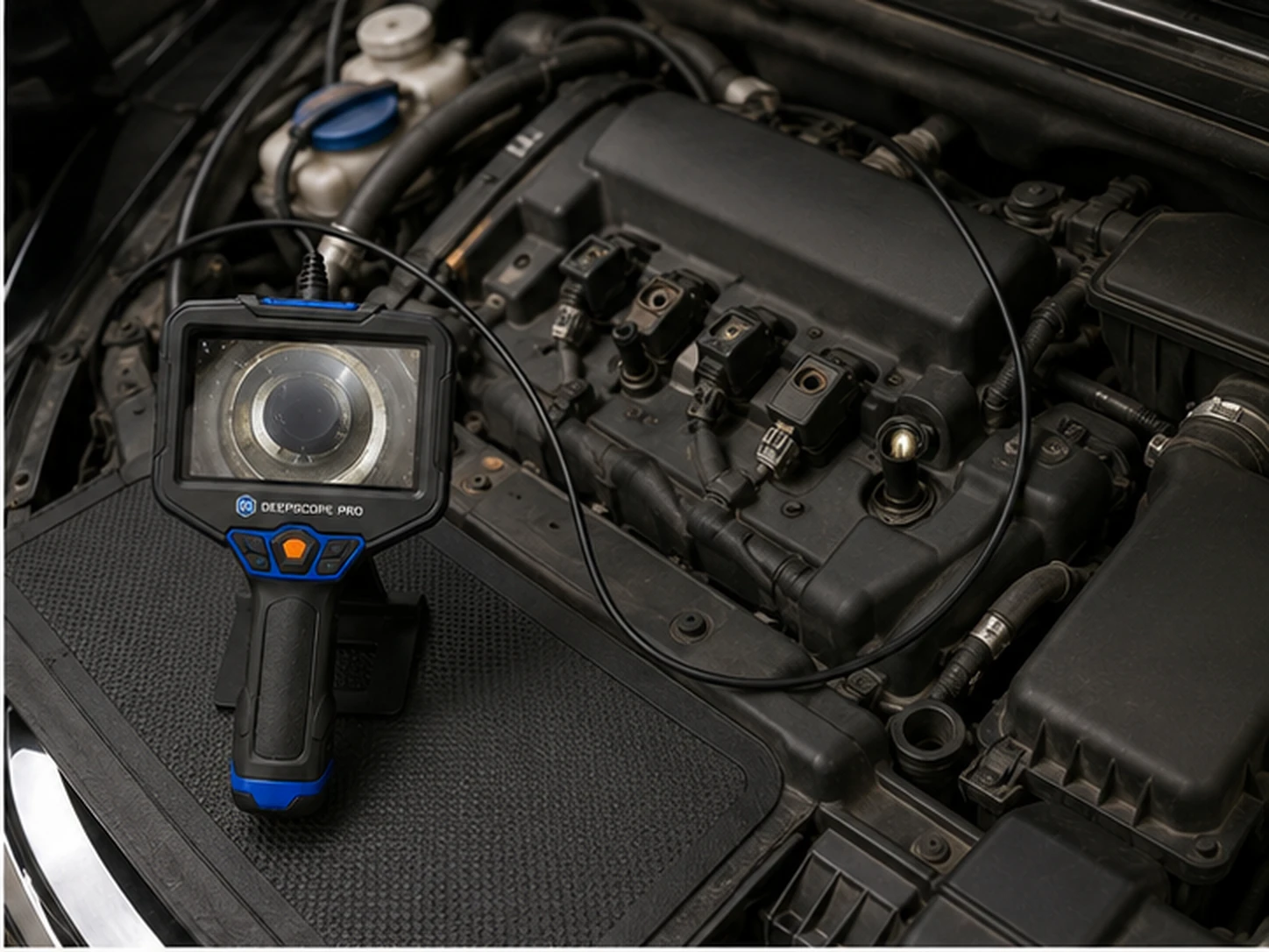 DeepScope Pro controlează un motor fără a arăta oamenilor