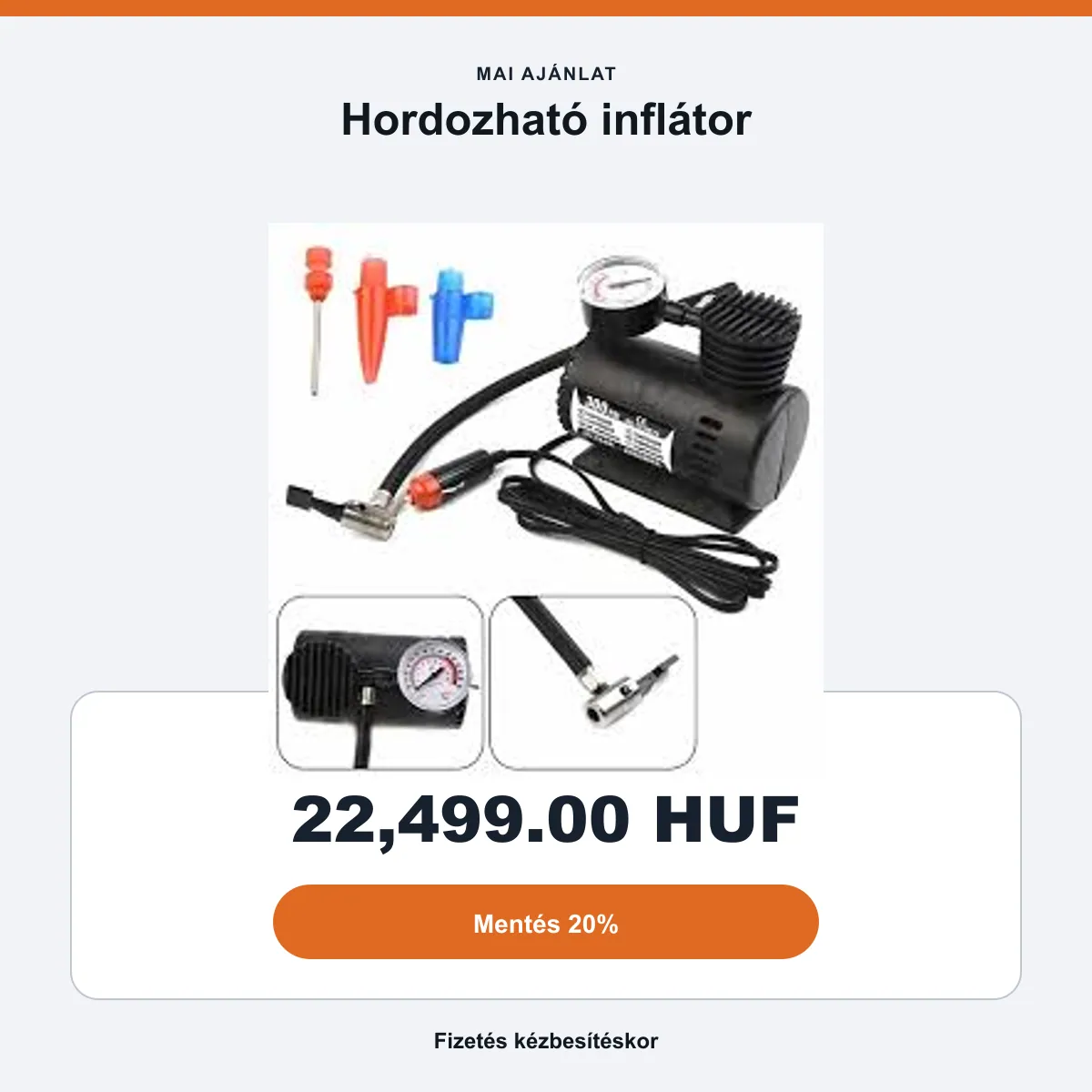 Az ajánlat összefoglalója: 22 499 Ft