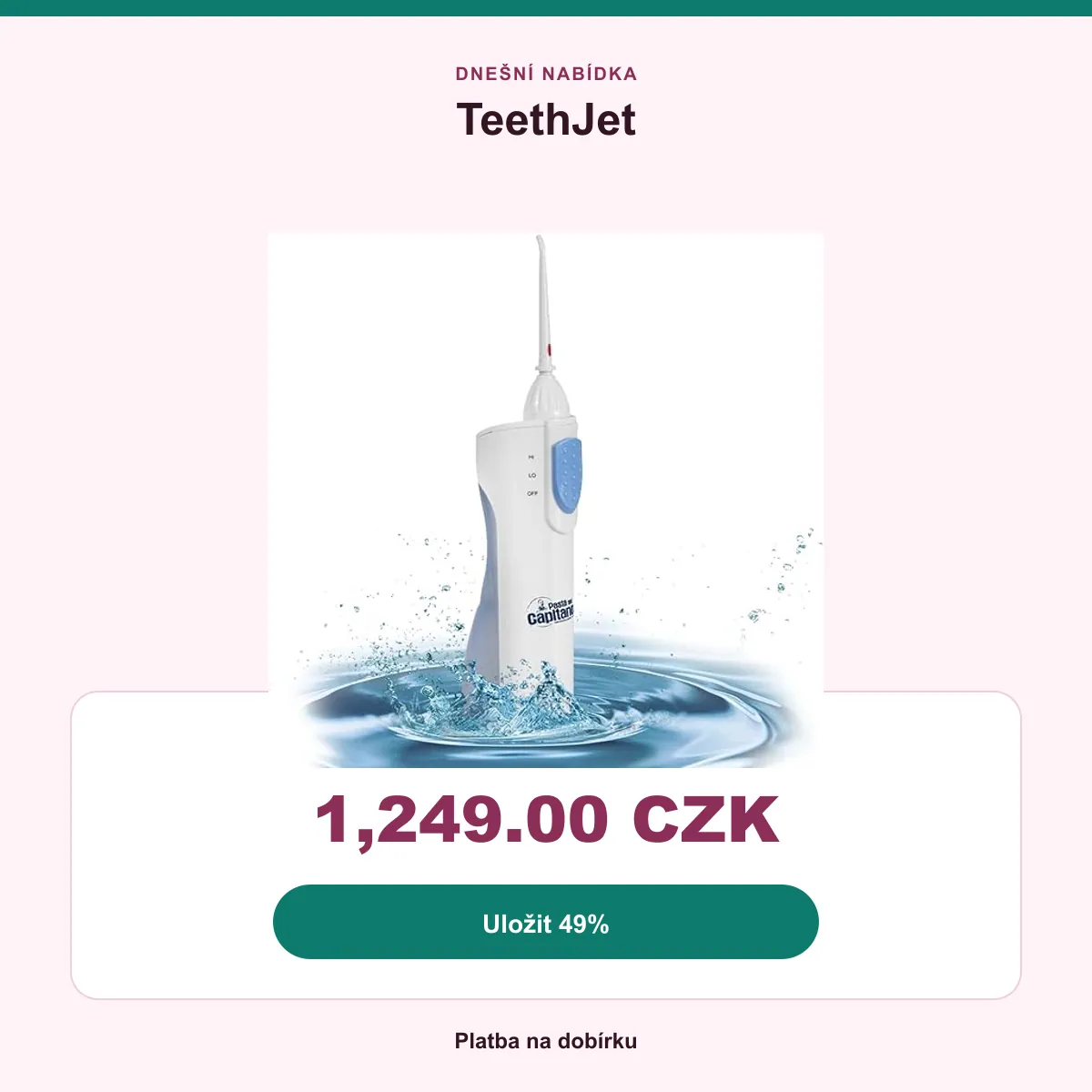 Shrnutí nabídky: 1 249 Kč