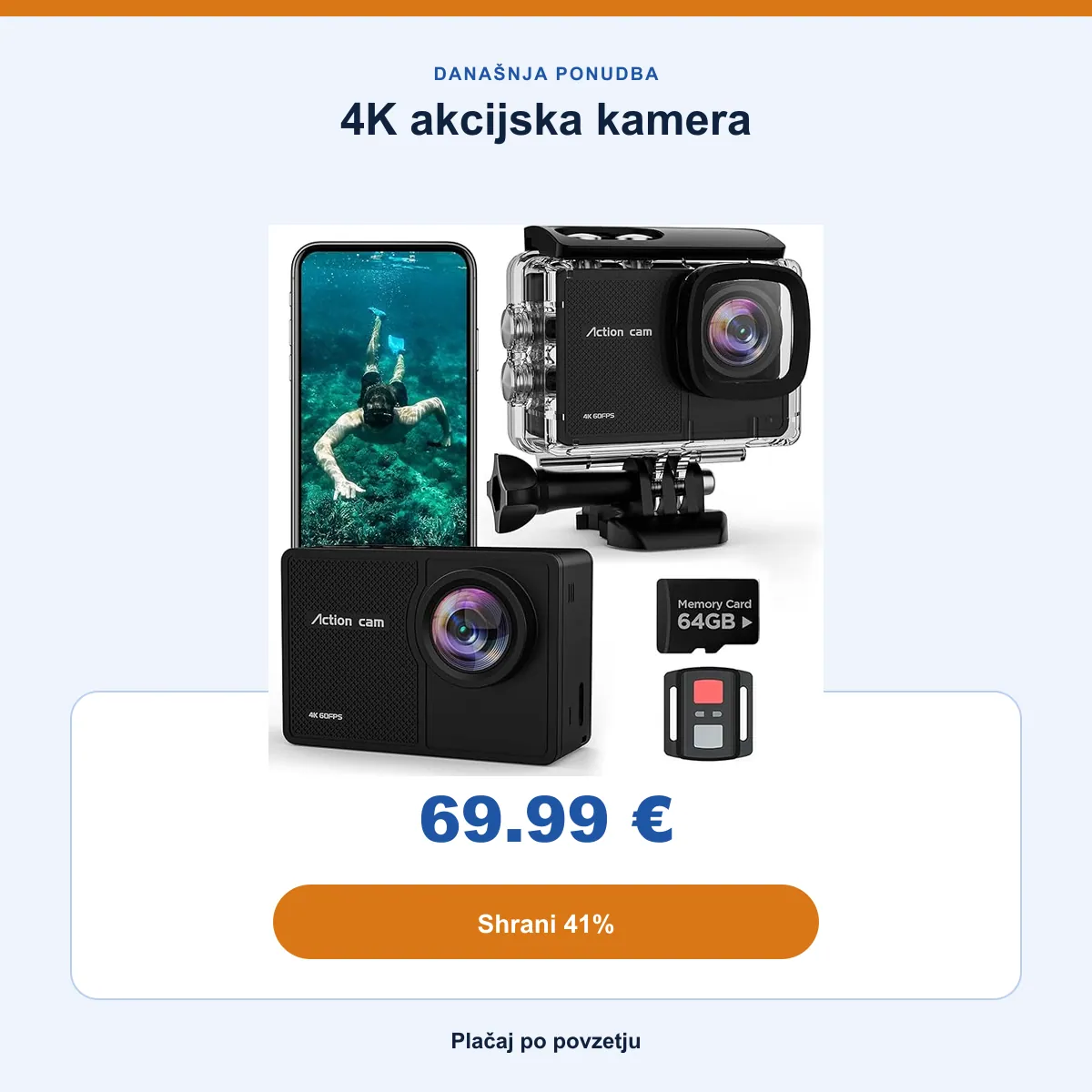 Povzetek ponudbe: 69,99 €