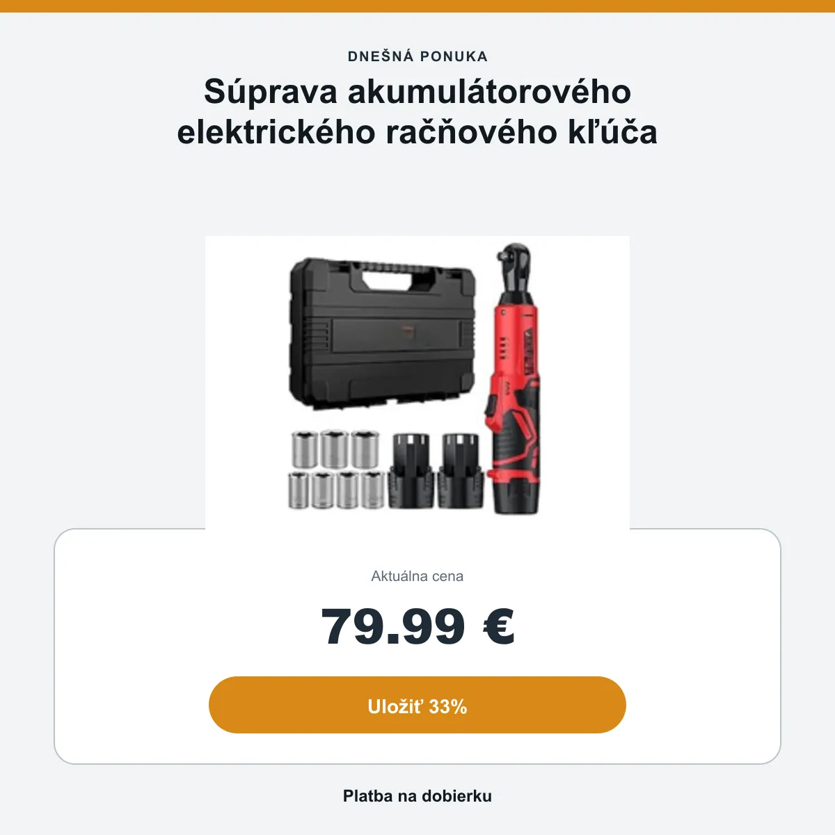 Súhrn ponuky: 79,99 €
