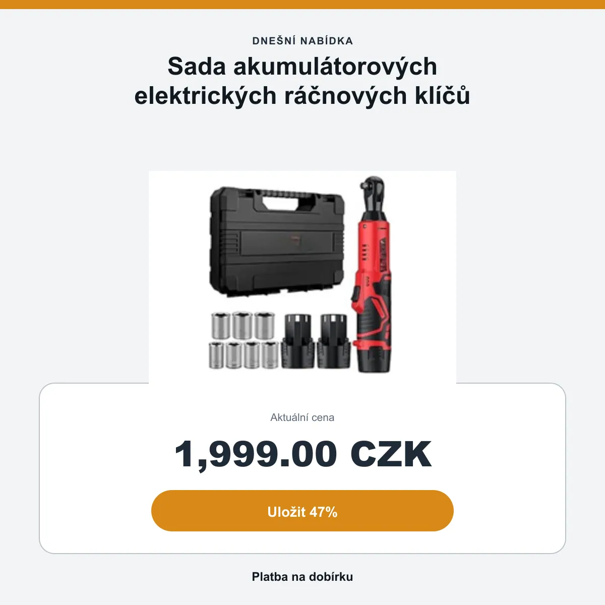 Shrnutí nabídky: 1 999 Kč