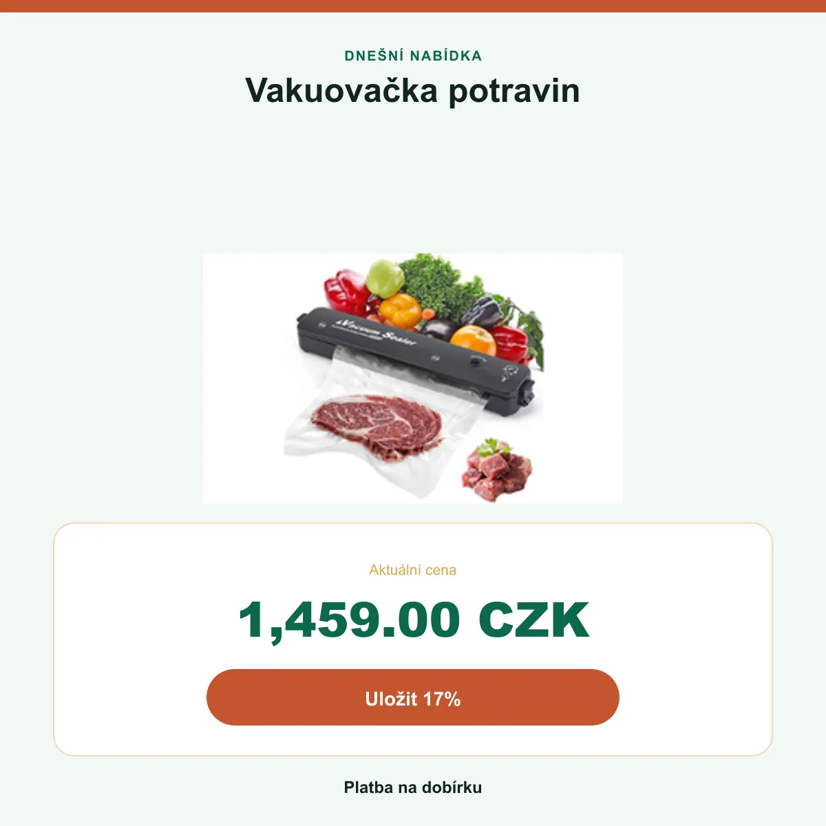 Shrnutí nabídky: 1 459 Kč