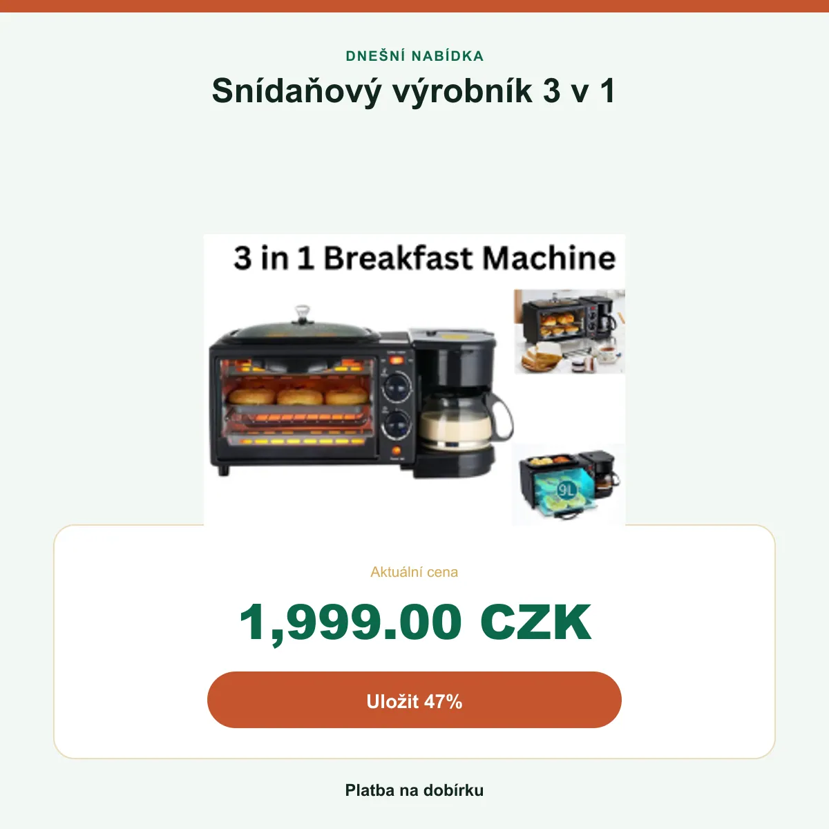 Shrnutí nabídky: 1 999 Kč