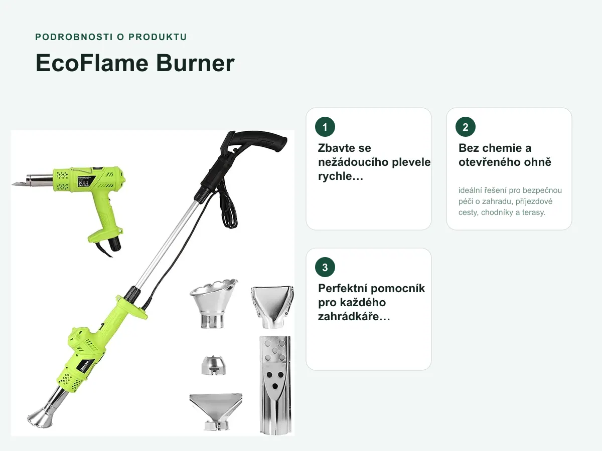 Podrobnosti o produktu: EcoFlame Burner