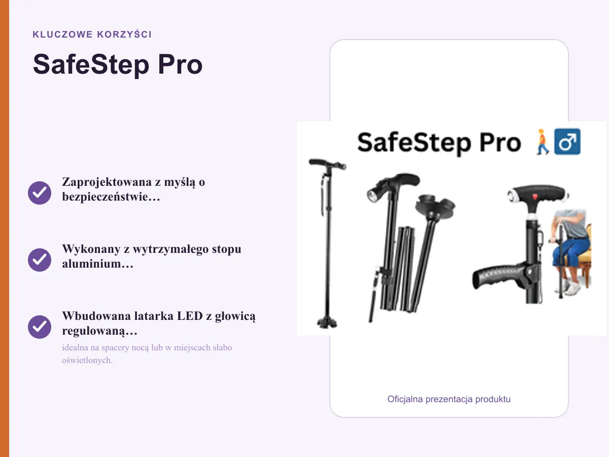 Kluczowe korzyści: SafeStep Pro 🚶‍♂️
