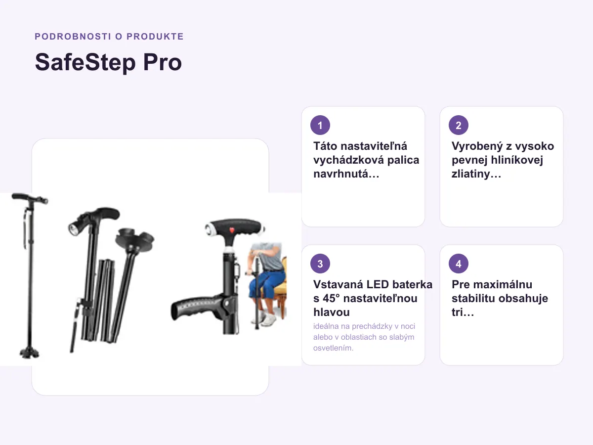 Podrobnosti o produkte: SafeStep Pro