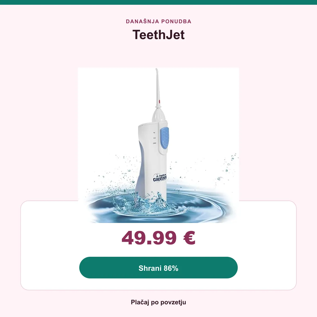 Povzetek ponudbe: 49,99 €