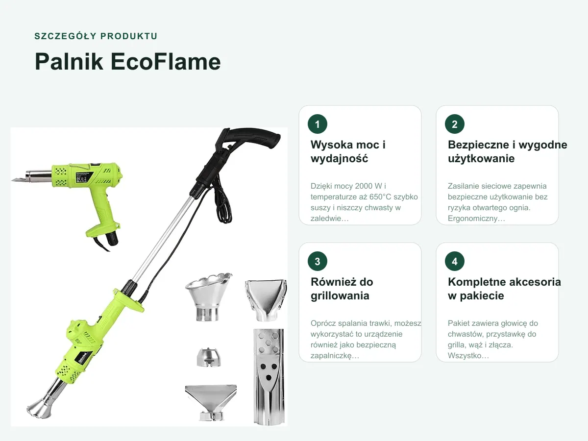 Szczegóły produktu: Palnik EcoFlame