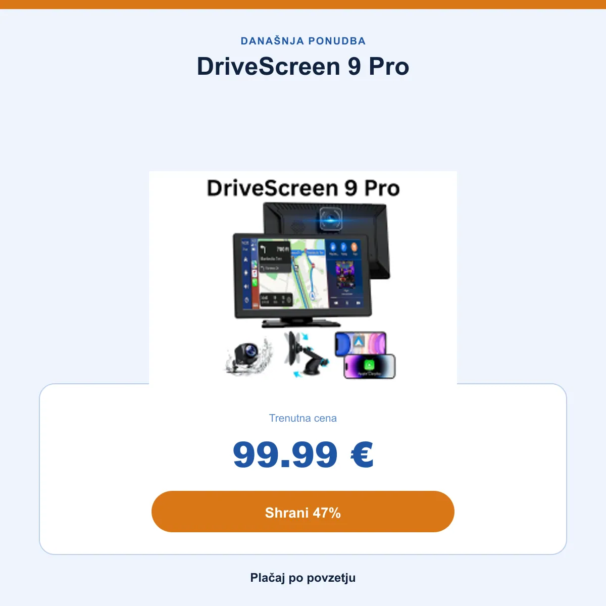 Povzetek ponudbe: 99,99 €