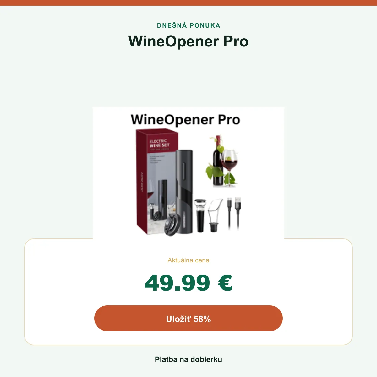 Súhrn ponuky: 49,99 €