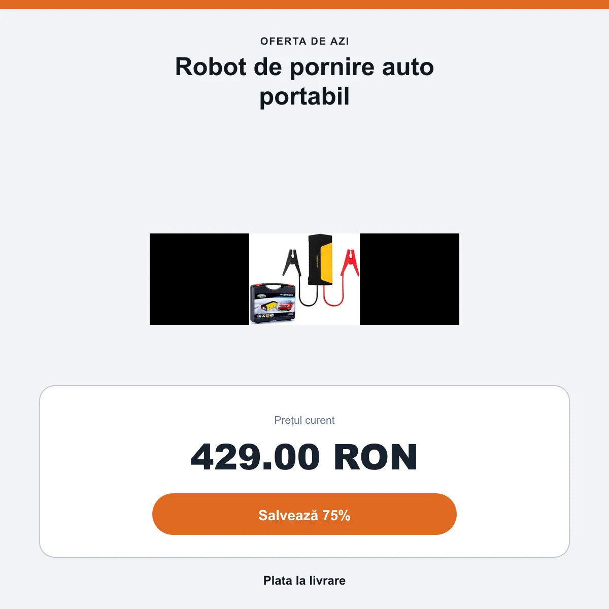 Rezumatul ofertei: 429 RON