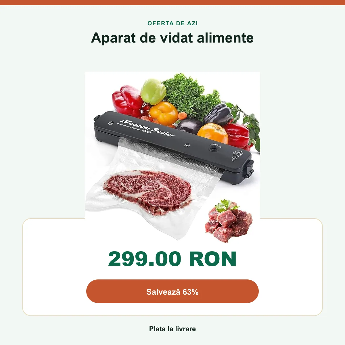 Rezumatul ofertei: 299 RON