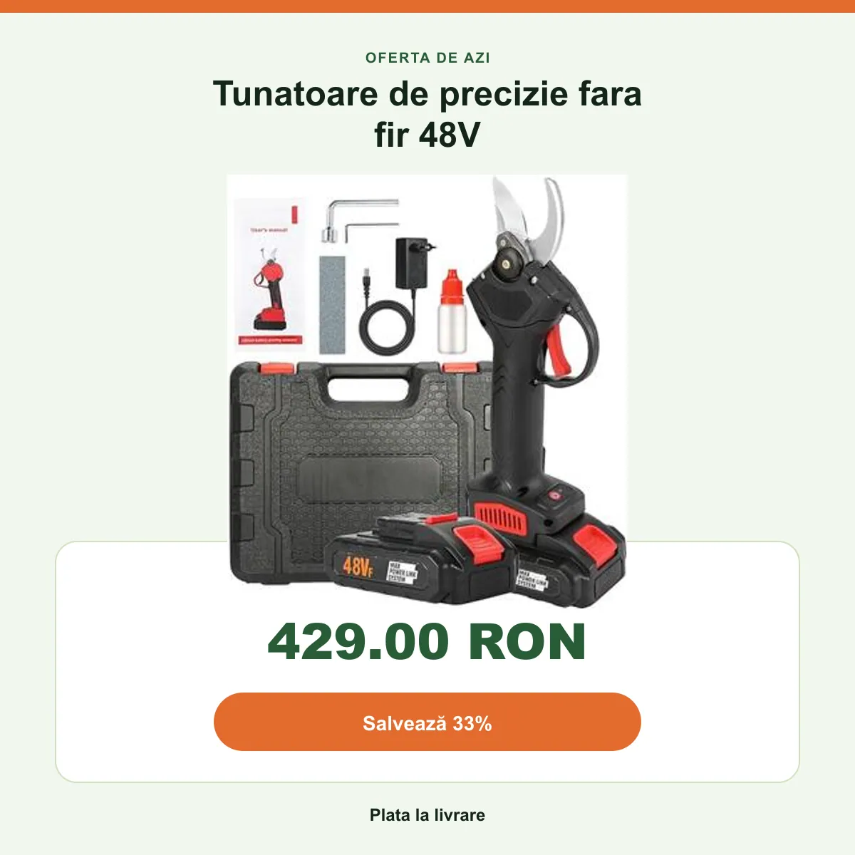 Rezumatul ofertei: 429 RON