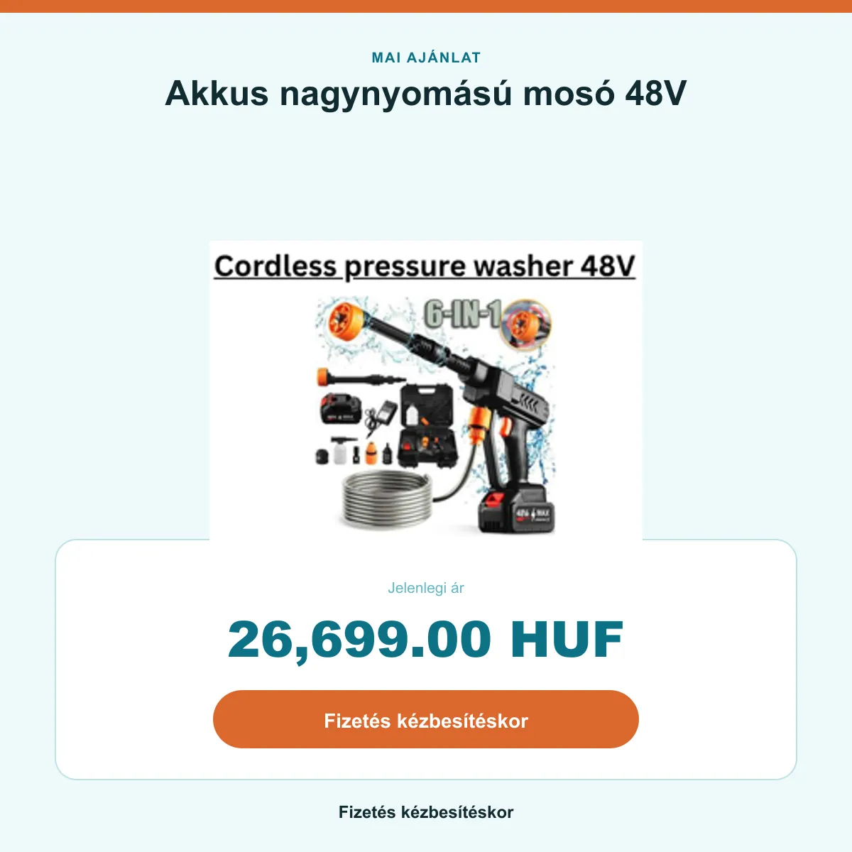 Az ajánlat összefoglalója: 26 699 Ft