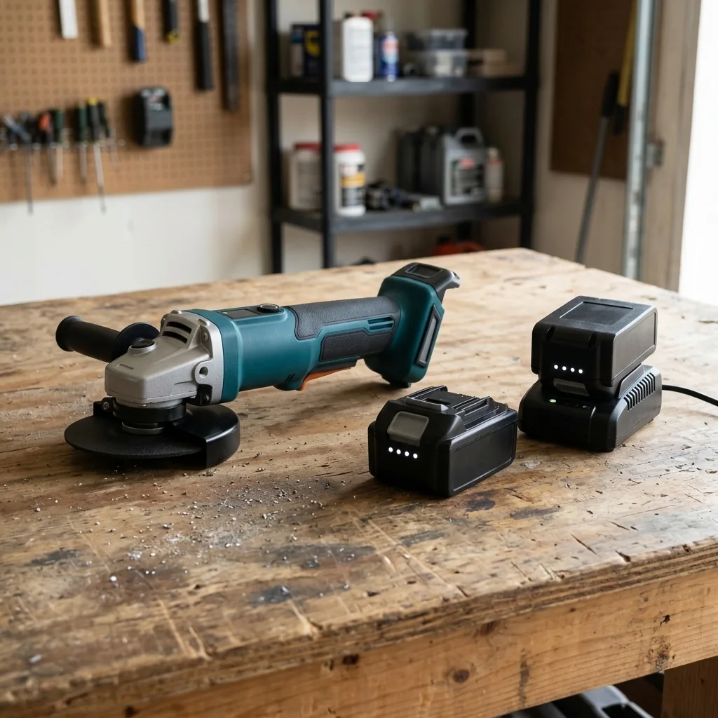 Aku úhlová bruska PRO: aplikace přes Bluetooth