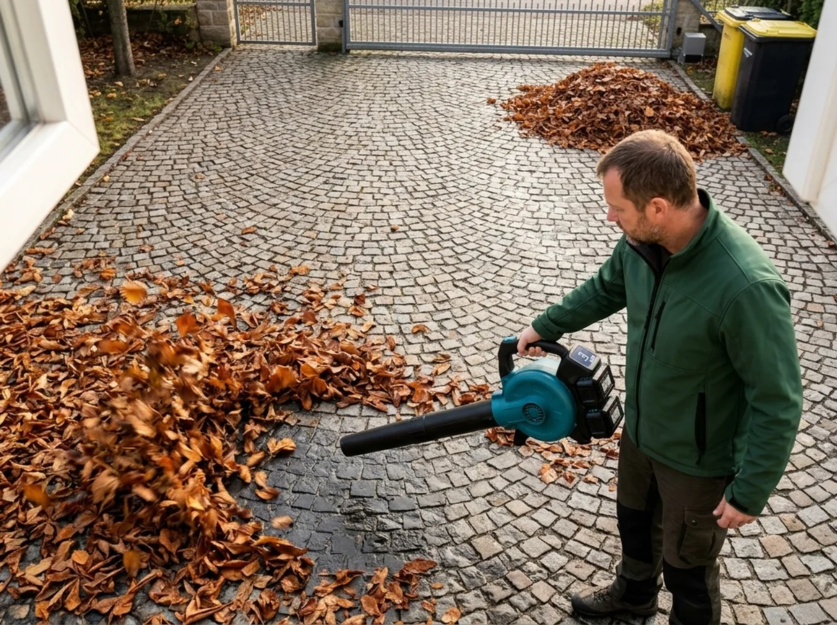 Akkus lombfúvó PRO: két akku a csomagban
