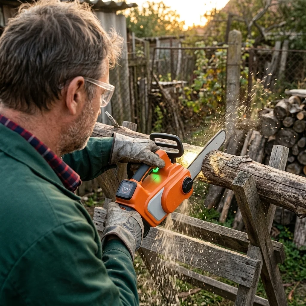 Láncfűrész PRO: láncfeszítés szerszám nélkül