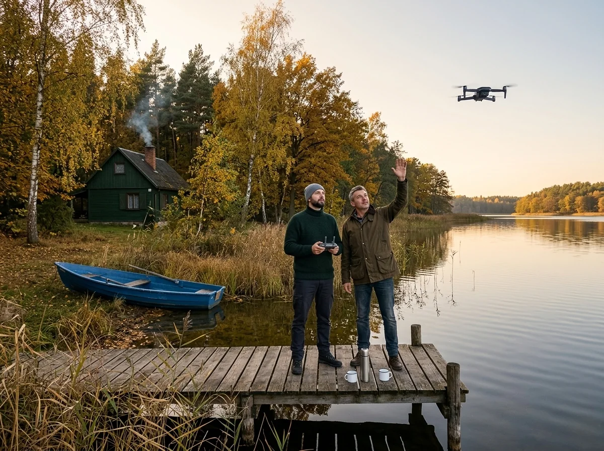 Dron składany PRO: nagrywanie na kartę microSD