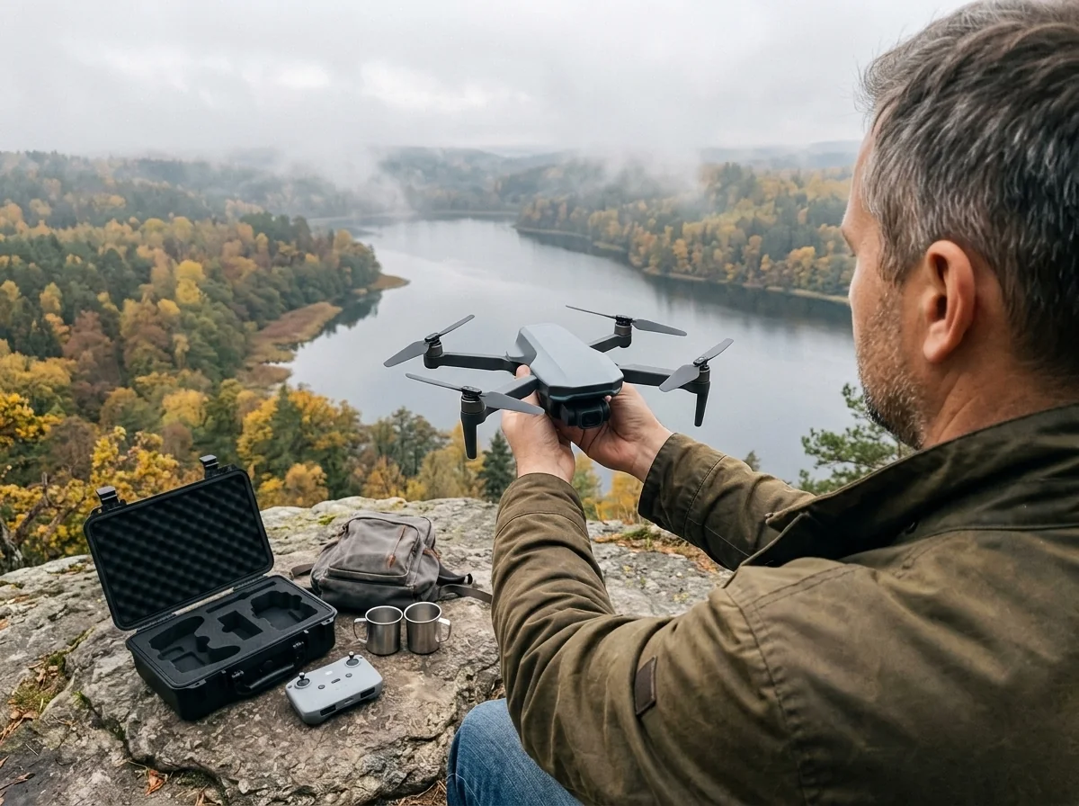 Dron składany PRO: Startujesz z dłoni lub lądowiska