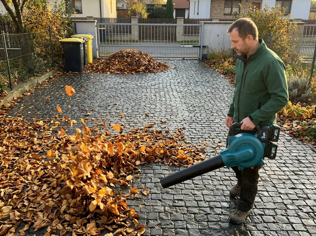 Aku fúkač lístia PRO: dva akumulátory v balíku